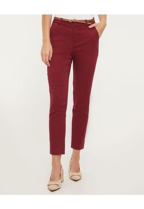 Pantalón Para Mujer Chino Color Rojo  Marca Patprimo #30071784