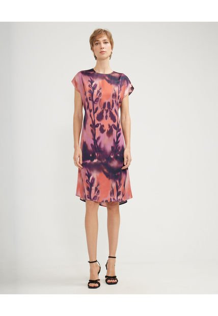 Vestido Para Mujer Manga Corta Color Rosado Marca Patprimo #30170966