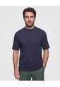 Camiseta Cuello Redondo Manga Corta Hombre  Para Hombre Negro Patprimo de Patprimo
