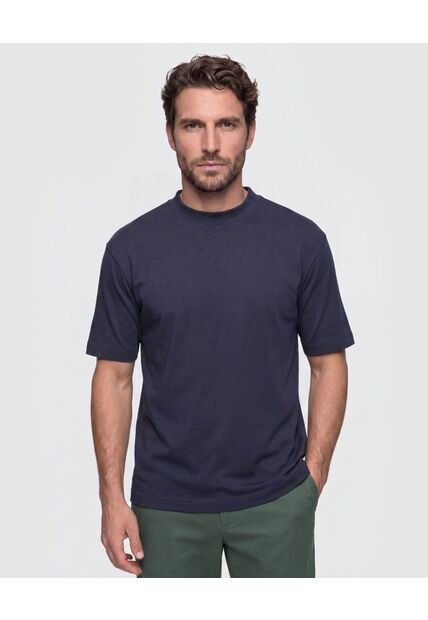 Camiseta Cuello Redondo Manga Corta Hombre  Para Hombre Negro Patprimo