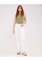 Jean Para Mujer Flare Color Blanco Marca Patprimo #30160386 de Patprimo
