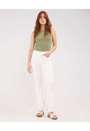 Jean Para Mujer Flare Color Blanco Marca Patprimo #30160386