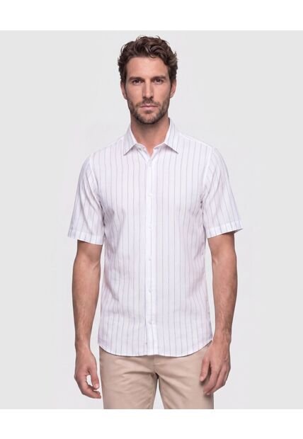 Camisa Manga Corta Clásica Para Hombre  Para Hombre Negro Patprimo