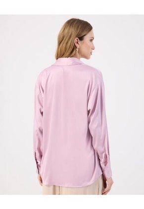 Camisa  Para Mujer Manga Larga Color Rosa Marca Patprimo #30010729