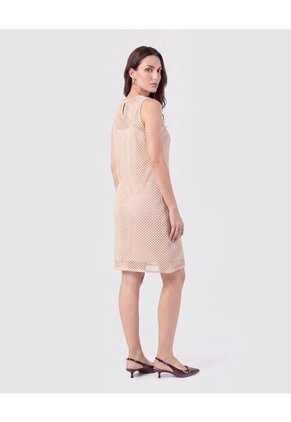 Vestido Corto Calado Para Mujer  Para Mujer Negro Patprimo