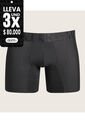 Boxer  De Microfibra Estampados X1 Para Hombre Negro Patprimo de Patprimo