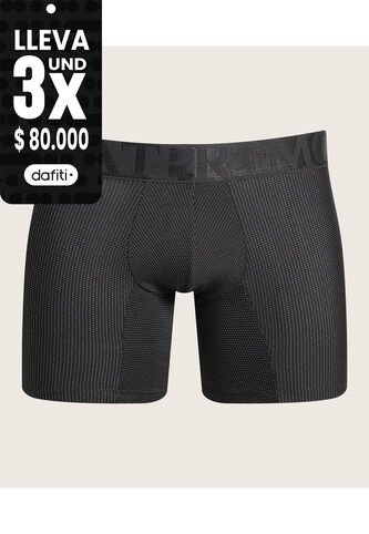 Boxer  De Microfibra Estampados X1 Para Hombre Negro Patprimo Patprimo