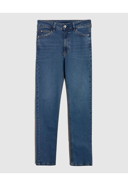 Jean Para Mujer Straight Color Azul  Marca Patprimo #30160364