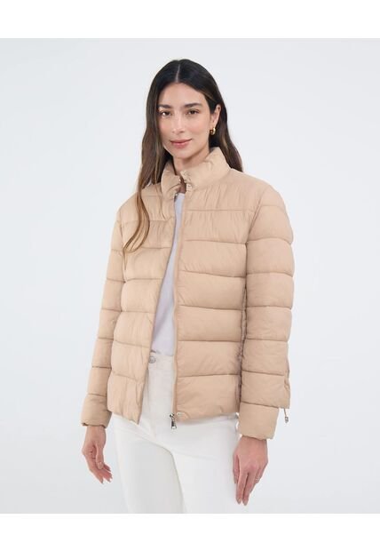 Chaqueta Para Mujer Acolchada Color Café Marca Patprimo #30080556