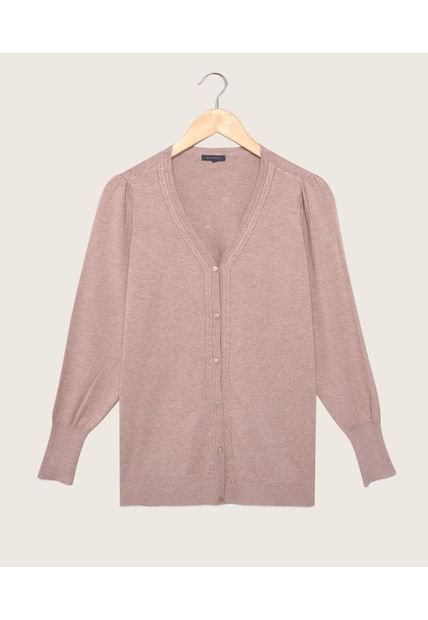 Saco Cuello V Mujer Patprimo Beige 30330503-8475