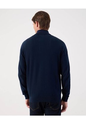 Saco  Para Hombre Cuello Alto O Cuello Tortuga Color Azul Marca Patprimo #44330243