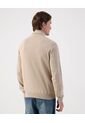 Saco  Para Hombre Cuello Alto O Cuello Tortuga Color Beige Marca Patprimo #44330243 de Patprimo