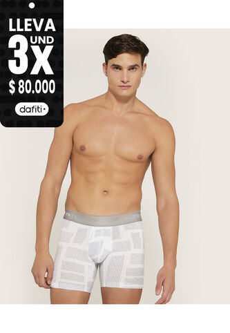 Boxer X1 Para Hombre Fleat Seamer Medio Color Crudo Marca Patprimo #44000093 Patprimo