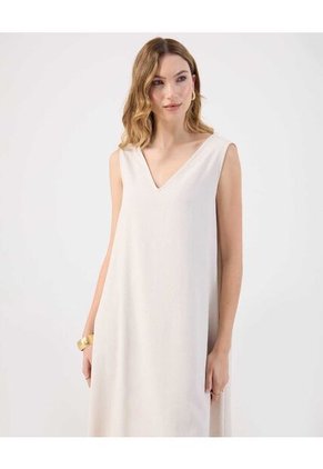 Vestido  Para Mujer M/Sisa Medio Color Blanco Marca Patprimo #30171079