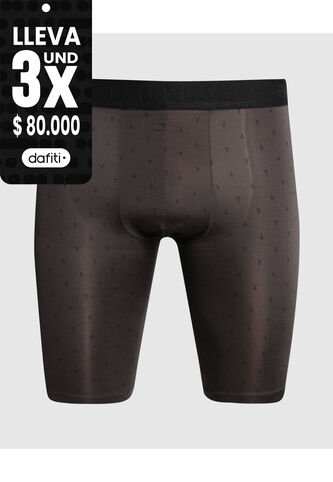 Boxer X1 Para Hombre Filete Largo Color Gris Marca Patprimo #44000461 Patprimo