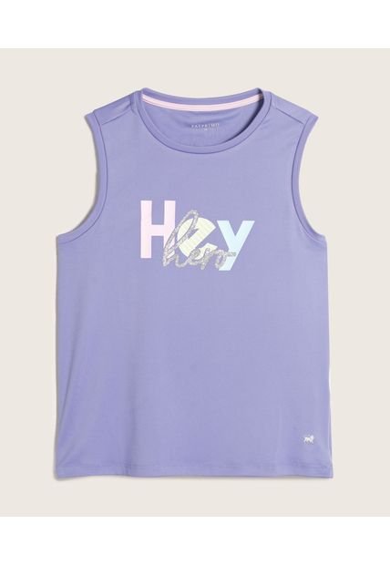 Camiseta Para Niña Manga Sisa Color Azul  Marca Patprimo #86090330