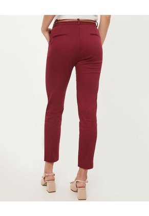 Pantalón Para Mujer Chino Color Rojo  Marca Patprimo #30071784
