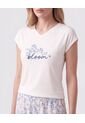 Pijama De Short Con Encaje Para Mujer  Para Mujer Blanco Patprimo de Patprimo