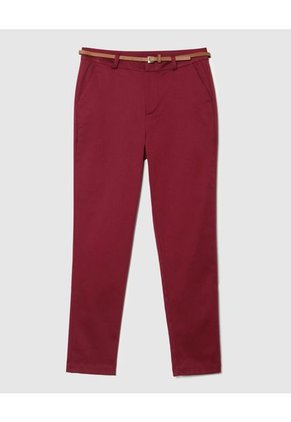 Pantalón Para Mujer Chino Color Rojo  Marca Patprimo #30071784