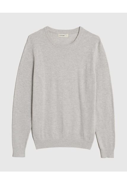 Saco  Para Hombre Cuello Redondo Color Gris Marca Patprimo #44330234