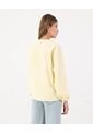 Blusa Cuello Redondo Con Bordados   Para Mujer Amarillo Patprimo de Patprimo