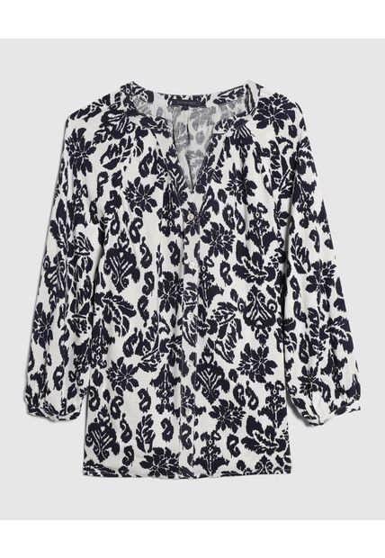 Blusa Para Mujer Manga 3/4 Color Azul  Marca Patprimo #30123271