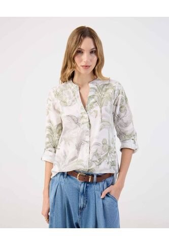 Blusa  Para Mujer Manga Larga Color Verde Marca Patprimo #30123635 Patprimo