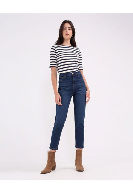 Jean Para Mujer Mom Color Azul  Marca Patprimo #30160379