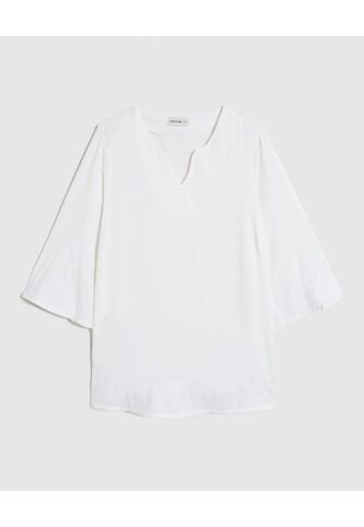 Blusa  Para Mujer Manga 3/4 Color Blanco Marca Patprimo #14121418 Patprimo