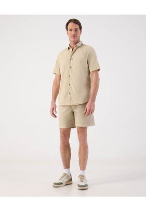 Bermuda  Para Hombre Regular Corto Color Beige Marca Patprimo #44100522