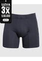 Pantaloncillo Boxer Medio En Algodon Con Screen Y Pretina Encaretrada X1 Para Hombre Gris Patprimo de Patprimo