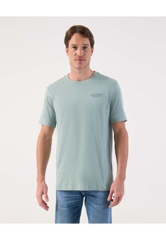 Camiseta  Para Hombre Manga Corta Cuello Redondo Color Verde Marca Patprimo #44090966 Patprimo