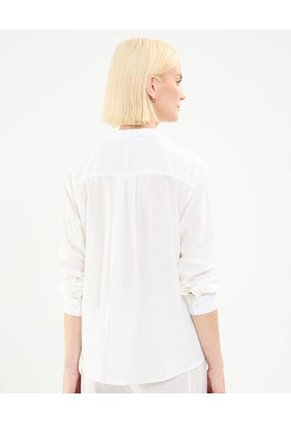 Camisa Para Mujer Manga Larga Color Crema Marca Patprimo #30010674