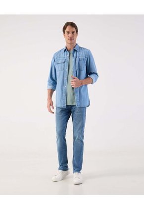 Camiseta  Para Hombre Manga Corta Cuello Redondo Color Verde Marca Patprimo #44090966