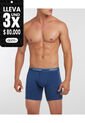 Boxer  Con Bragueta Funcional En Lycra-Algodón X1 Para Hombre Azul Patprimo de Patprimo