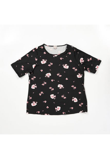 CAMISETA PATPRIMO MUJER 14090822-10 NEGRO Talla 18