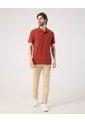 Polo Para Hombre Cuello Tejido Con Bolsillo Color Rojo  Marca Patprimo #44111313 de Patprimo
