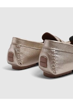 Mocasines Para Mujer Color Dorado Marca Patprimo #30680073