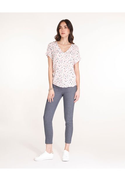 Leggins Para Mujer Largo Color Gris  Marca Patprimo #30230719