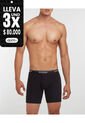 Boxer  Con Bragueta Funcional En Lycra-Algodón X1 Para Hombre Negro Patprimo de Patprimo