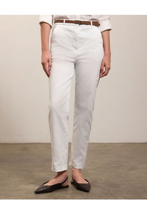 Pantalón Para Mujer Chino Color Blanco Marca Patprimo #30071997