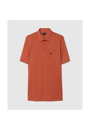 Polo Para Hombre Cuello Maquina Con Bolsillo Color Naranja Marca Patprimo #44112499