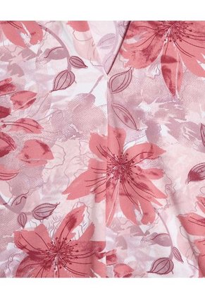 Camiseta Para Mujer Manga Corta Cuello V Color Rosa Marca Patprimo #30093596