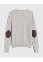 Saco  Para Hombre Cuello Redondo Color Gris Marca Patprimo #44330234 de Patprimo