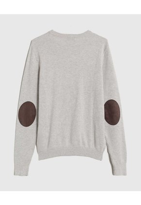 Saco  Para Hombre Cuello Redondo Color Gris Marca Patprimo #44330234