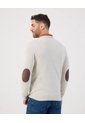 Saco  Para Hombre Cuello Redondo Color Gris Marca Patprimo #44330234 de Patprimo