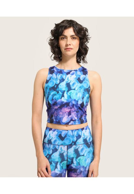 Top Para Mujer Cuello Redondo Color Morado Marca Patprimo #30220084