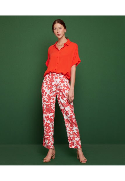 Pantalón Para Mujer  Color Rojo  Marca Patprimo #30071720