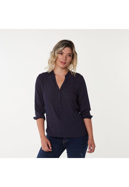 BLUSA PATPRIMO MUJER 30122722-50747 AZUL Talla XL