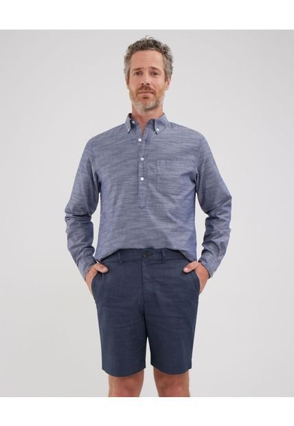 Bermuda Para Hombre Patprimo Color Gris Material Algodón 68%-Poliéster 32%
